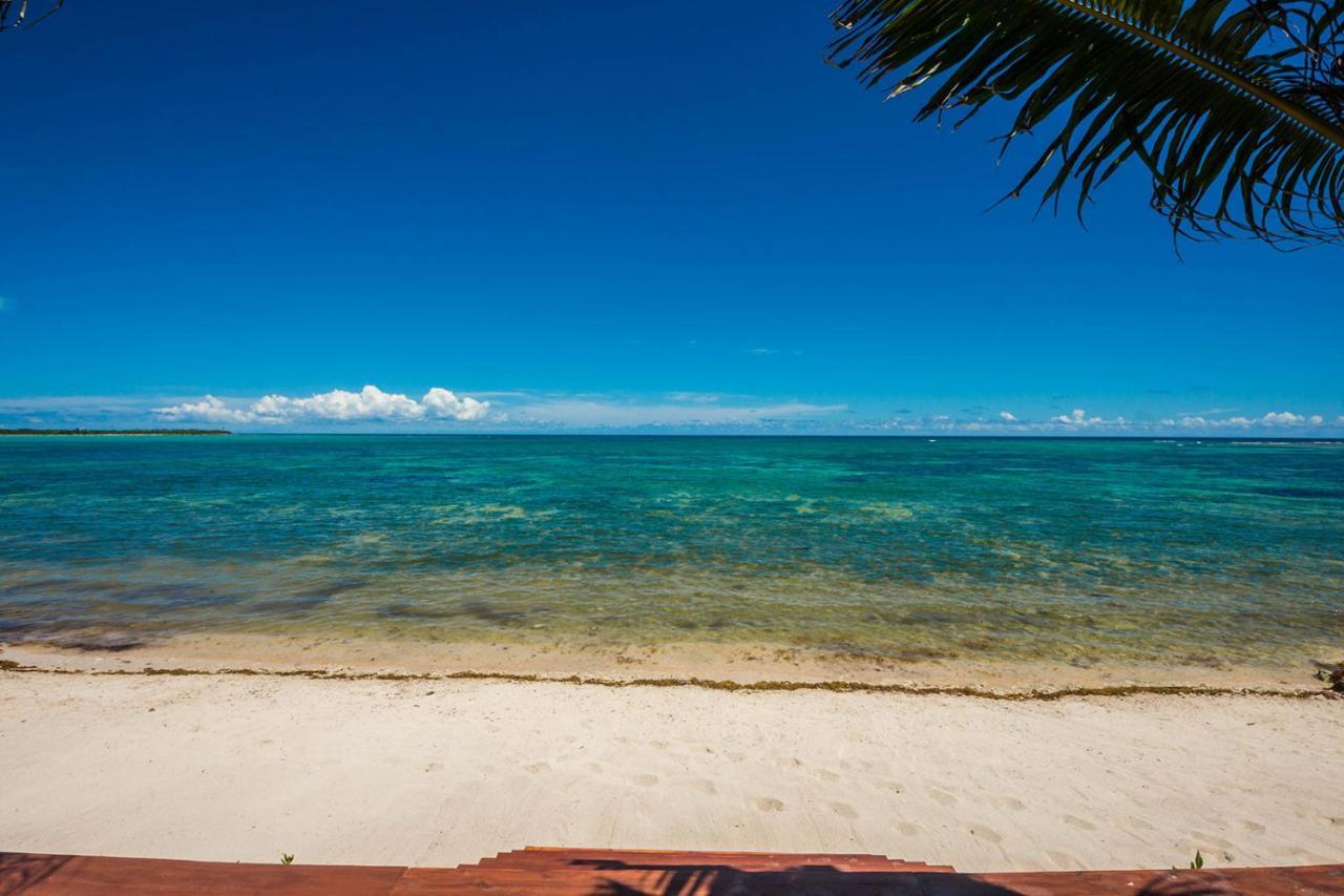 Beachfront Villa In Tankah Bay トゥルム エクステリア 写真